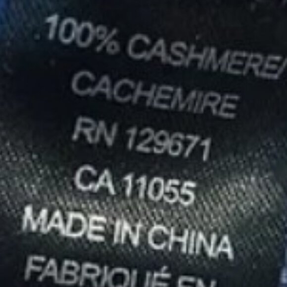 360 CASHMERE Blue Long Sleeve Turtleneck Sweater with Slit Back - Picture 11 of 11